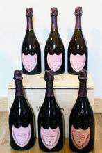 2002 Dom Pérignon - Champagne Rosé, Brut - 6 Bouteilles, Verzamelen, Wijnen, Nieuw