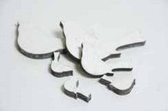 Houten Vogeltjes White wash gemengde maten, Hobby en Vrije tijd, Knutselen, Nieuw