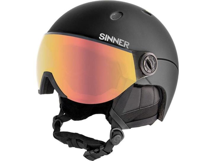 SINNER Titan Visor - Skihelm - In-Mold technologie - Mat, Huis en Inrichting, Woonaccessoires | Overige, Zo goed als nieuw, Verzenden