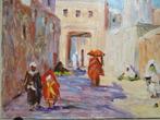Bruno Retaux (1947) - Rue au Maroc