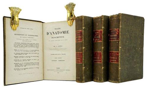Ph. C. Sappey - Traité dAnatomie Descriptive - 1888-1889, Antiek en Kunst, Antiek | Boeken en Manuscripten