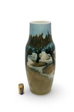 Rorstrand - Nils Emil Lundström - Vaas - Landschapsvaas H 33, Antiek en Kunst