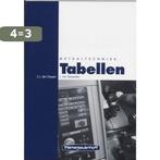 Tabellen metaaltechniek 9789003623041 C.J. den Dopper, Verzenden, Zo goed als nieuw, C.J. den Dopper