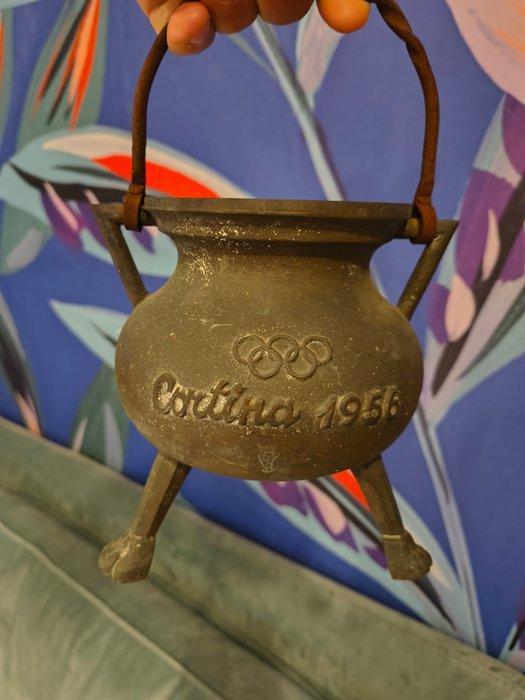 Bronzino - Olimpiadi invernali Cortina 1956 - Sportbeker, Collections, Collections Autre