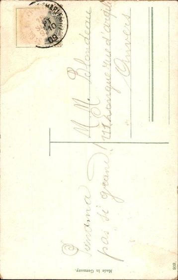 Fantaisie, Famille / Foyer - Mère + Enfant - Carte postale