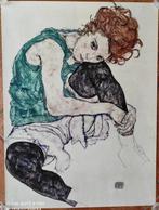 Egon Schiele (after) - Donna Seduta Egon Schiele - Années