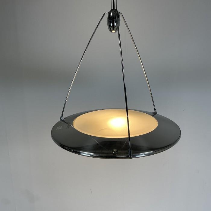 Tweedehand Arteluce Mira S UFO  design jaren 90 hanglamp, Maison & Meubles, Lampes | Autre