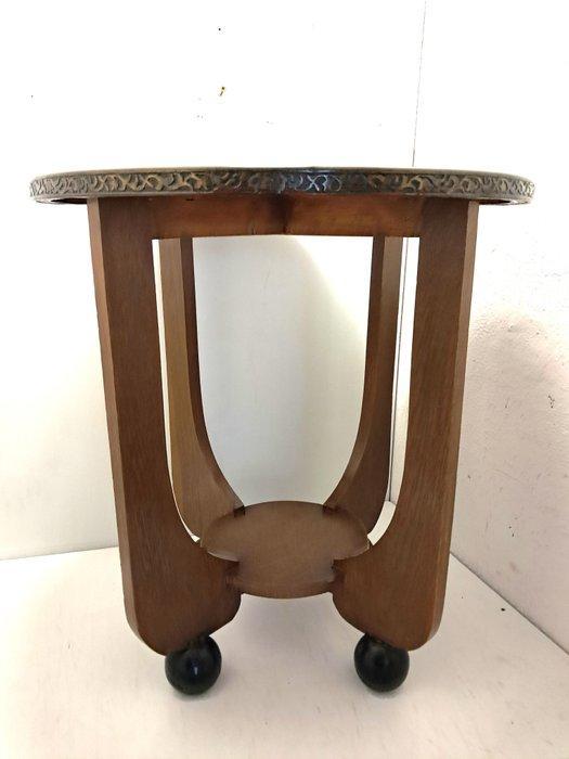 65 cm 6 kg - Table dappoint - Chêne - Amsterdamse School, Antiquités & Art, Art | Objets design