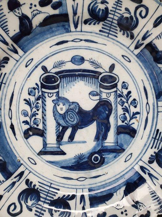 Plat - Faïence, Antiek en Kunst, Antiek | Glaswerk en Kristal