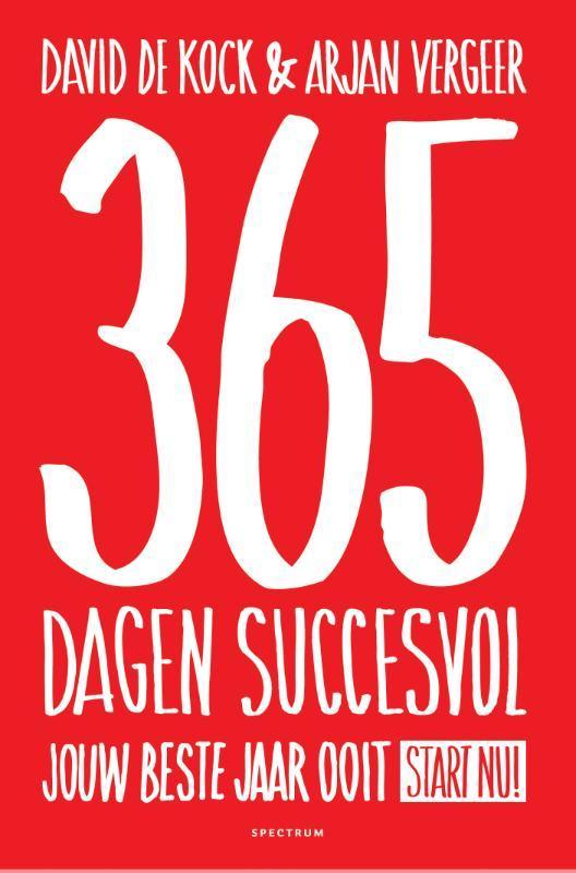 365 dagen succesvol 9789000315093 Arjan Vergeer, Boeken, Psychologie, Zo goed als nieuw, Verzenden
