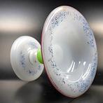 Antique White Hand-painted Opaline Glass Bonbonniere circa, Antiek en Kunst