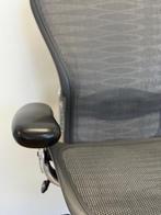 Herman Miller Aeron Tuxedo Netweave Met Lumbar Support, Verzenden, Zwart, Zo goed als nieuw, Bureaustoel