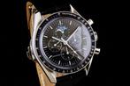 Omega - Speedmaster Professional Moonwatch Moonphase, Handtassen en Accessoires, Horloges | Heren, Nieuw