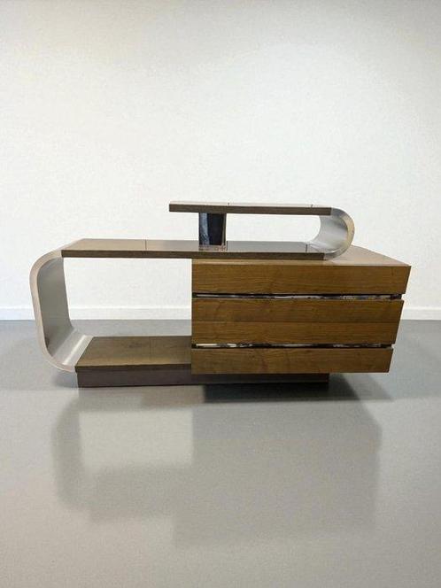 Commode - Acier, Bois, Antiek en Kunst, Kunst | Designobjecten