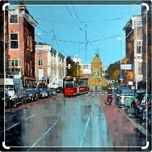 Adrien Faveau (1983) - Plein 1813, Antiek en Kunst, Kunst | Schilderijen | Modern
