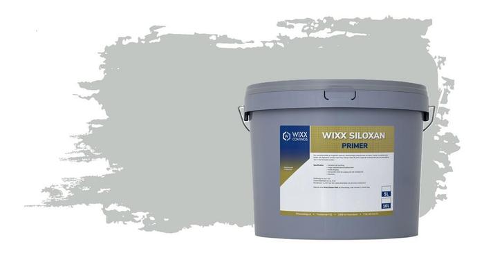 Wixx Siloxan Buitenprimer RAL 7035 | Lichtgrijs 5L, Doe-het-zelf en Bouw, Verf, Beits en Lak, Nieuw, Verzenden