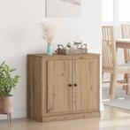 vidaXL Dressoir Artisan Eiken 70 x 35,5 x 67,5 cm Bewerkt, Huis en Inrichting, Verzenden, Nieuw