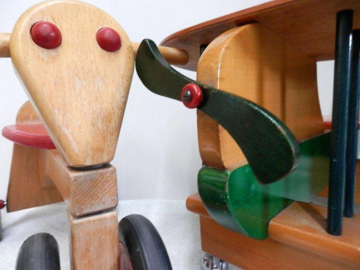 Speelgoed Van Dijk - Speelgoed vliegtuig Balance Airplane, Antiek en Kunst, Antiek | Speelgoed