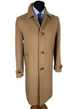 Yves Saint Laurent Leather & Wool Special Classic Trench -