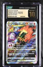 Pokémon - 1 Graded card - Charizard VSTAR 212/172 Foil,, Hobby en Vrije tijd, Nieuw