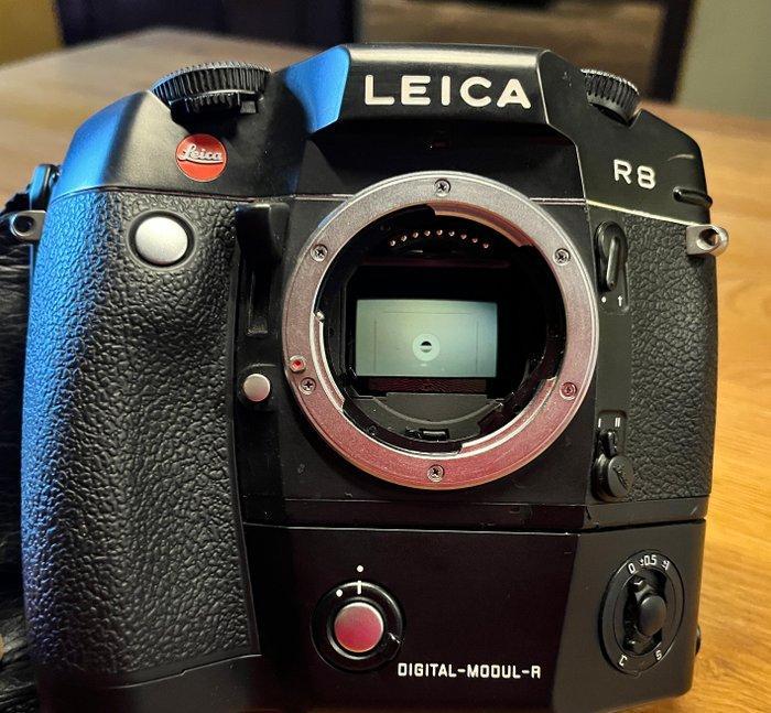 Leica R8 + Digital-Modul-R (DMR) – Zeer complete set, Verzamelen, Foto-apparatuur en Filmapparatuur