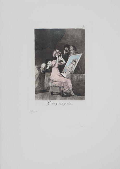 Salvador Dali (1904-1989) - Caprices de Goya : La Vanité, Antiek en Kunst, Antiek | Overige Antiek