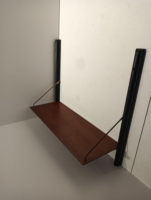 Webe - Louis van Teeffelen - Étagère murale - Bois, Laiton,, Antiek en Kunst, Antiek | Meubels | Stoelen en Sofa's