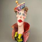 Anna Ponka - She- hand made 46cm, Antiek en Kunst, Kunst | Schilderijen | Modern