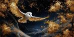 Iconica - The Gilded Guardian of the Night · XXL, Antiek en Kunst