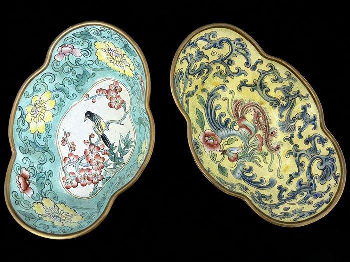 cloisonné - China - Qing Dynastie (1644-1911), Antiquités & Art, Antiquités | Autres Antiquités