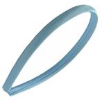 Fako Fashion® - Diadeem - Satijn - 10mm - Lichtblauw, Handtassen en Accessoires, Uiterlijk | Haarverzorging, Verzenden, Nieuw