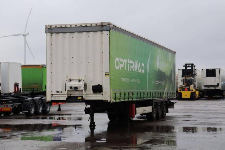 Veiling: Schuifzeiloplegger Krone SD 39000kg 2019, Auto's, Vrachtwagens, Ophalen