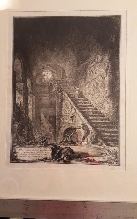 Giovanni Battista Piranesi (1720-1778) - Acquaforte, Antiek en Kunst, Antiek | Overige Antiek