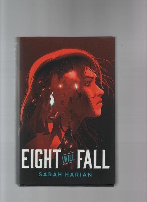 Boek, Sarah Harian, Eight will Fall, Hardback with, Boeken, Overige Boeken, Gelezen, Verzenden