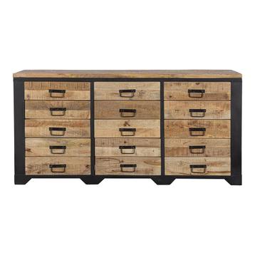 Dressoir Mangohout Mitchel 160 cm, Verzenden