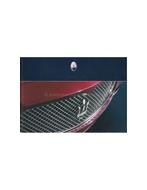 2006 MASERATI LA MASERATI PROGRAMMA BROCHURE ENGELS, Boeken, Ophalen of Verzenden, Nieuw