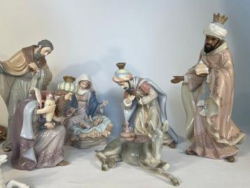 Kerststal - Porselein - Uitzonderlijke Belen XXL. beschikbaar voor biedingen