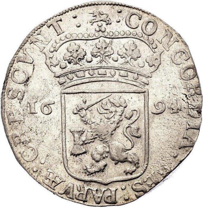 Pays-Bas, Gelderland Dukaat 1694, Timbres & Monnaies, Monnaies | Pays-Bas