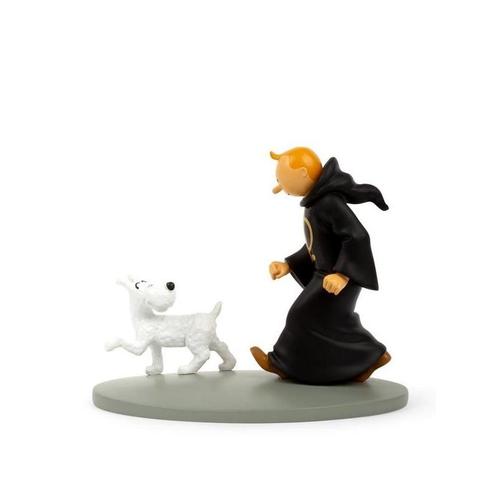 Kuifje Beeldje met Bobbie in Toga 10 cm, Verzamelen, Stripfiguren, Ophalen of Verzenden