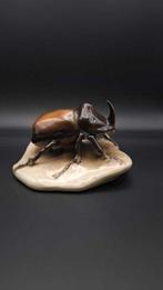 Royal Dux, Bohemia - Beeldje - Rhinoceros Beetle -