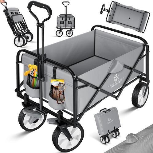 KESSER® Bolderkar - Opvouwbaar - Bolderwagen - Grijs, Doe-het-zelf en Bouw, Gereedschap | Overige machines, Verzenden