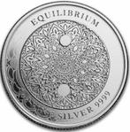 Niue. 2 Dollars 2023 – Equilibrium – 1 oz Silver – Ag .9999, Postzegels en Munten