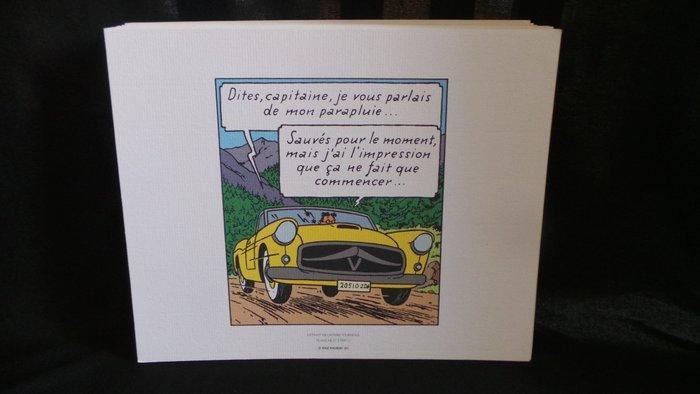 Tintin - 94 Lithographies Planches - Ex-libris - Hergé -, Boeken, Stripverhalen