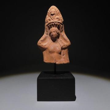 Oud-Egyptisch Terracotta Buste van Venus-Isis. Romeinse