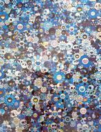 Takashi Murakami (1962) - Blue Flower & Skull, Antiek en Kunst