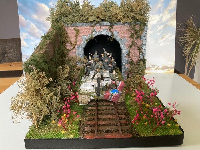 Tamiya - Speelgoed Duitse tiger tank met vele soldaten, Enfants & Bébés, Jouets | Autre