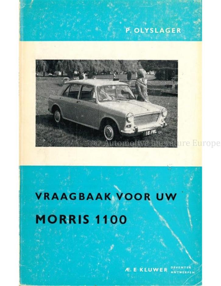 1962 - 1963 MORRIS 1100 VRAAGBAAK NEDERLANDS, Auto diversen, Handleidingen en Instructieboekjes