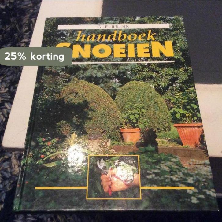 Handboek snoeien 9789041001276 G.E. Brink, Boeken, Hobby en Vrije tijd, Gelezen, Verzenden