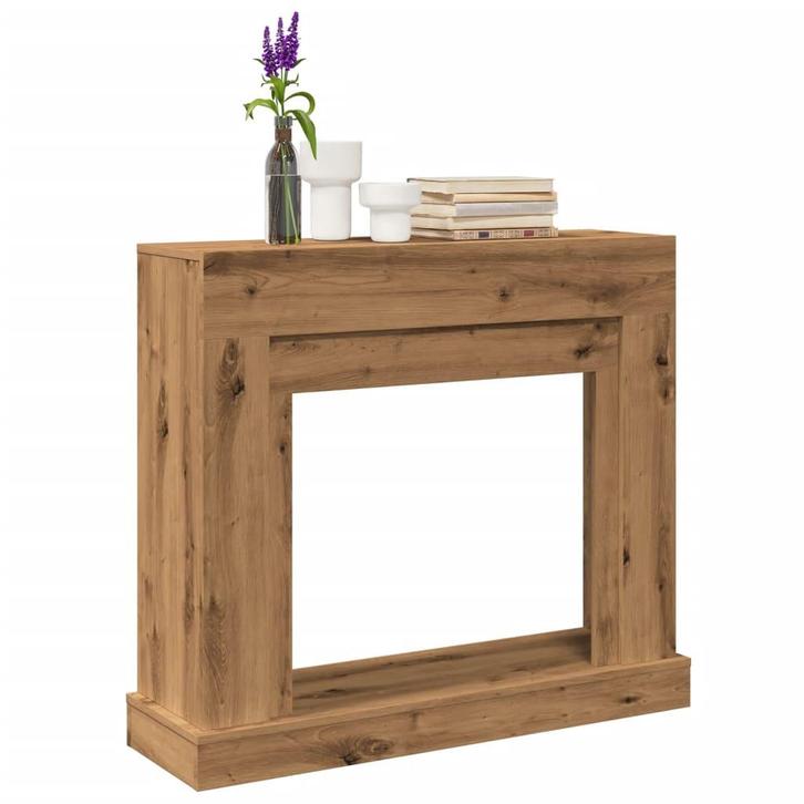 vidaXL Haardombouw 100x30x87,5 cm bewerkt hout artisanaal, Huis en Inrichting, Kachels, Nieuw, Verzenden
