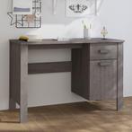 vidaXL Bureau HAMAR 113x50x75 cm massief grenenhout, Verzenden